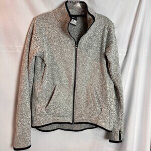 Women's grey Nike Therma Fit Fleece Full zip Jacket, Size M